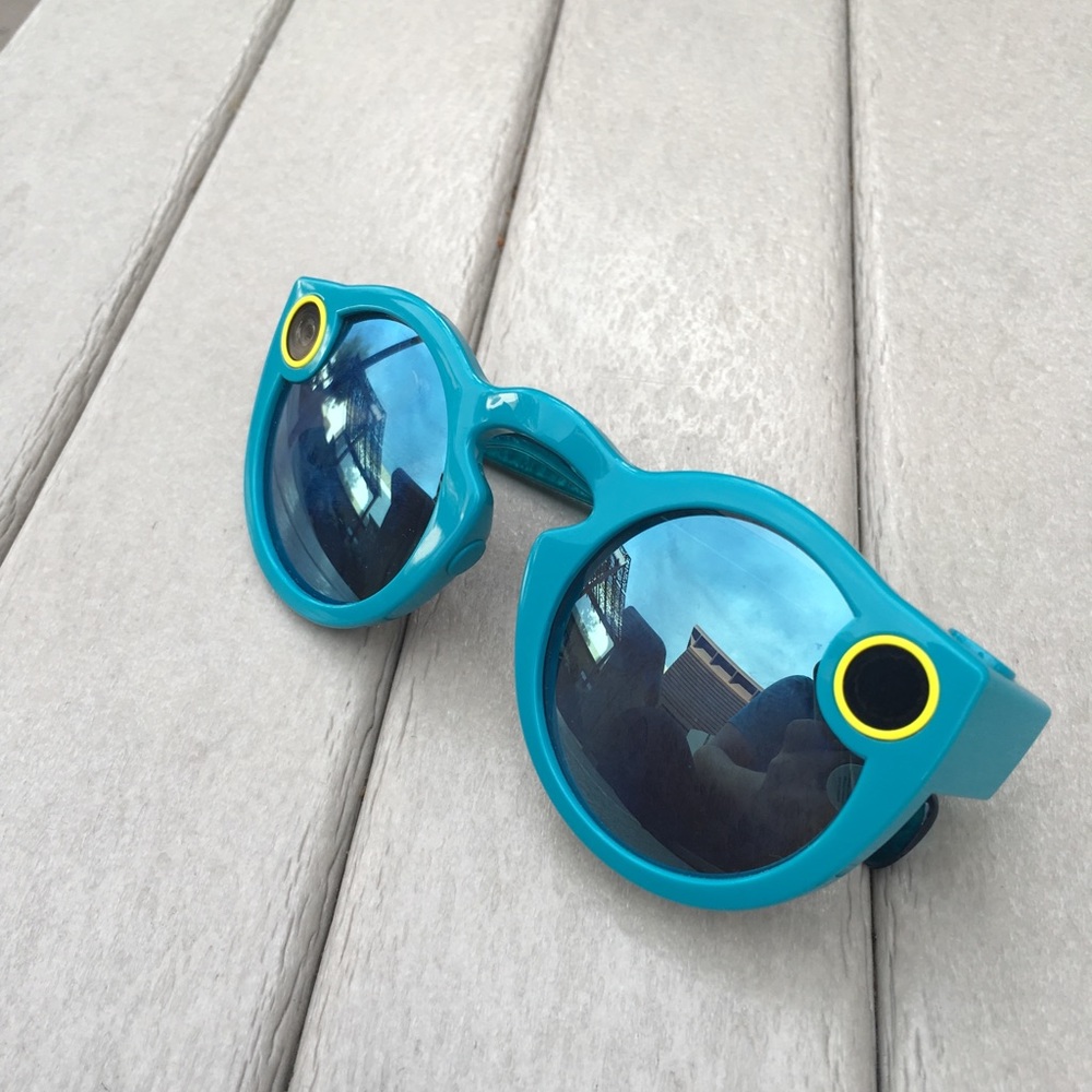 Snapchat Spectacles teal blue
